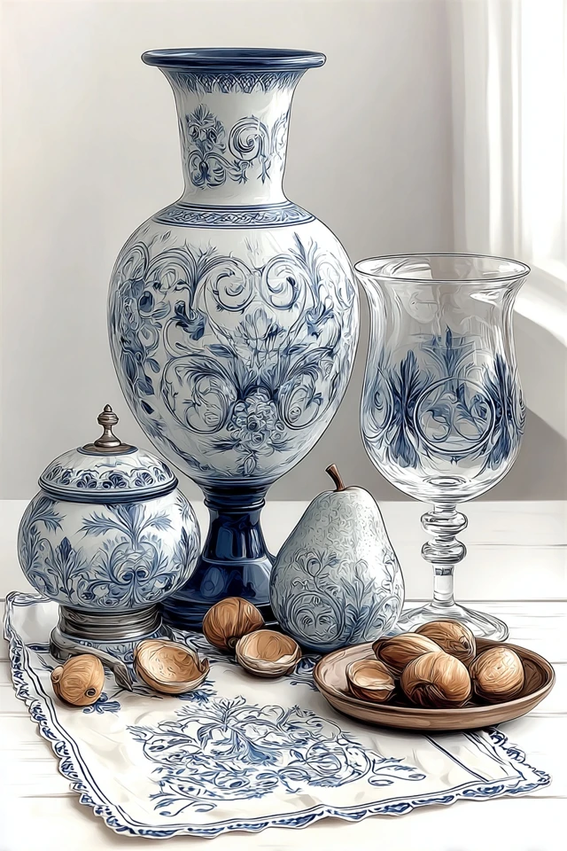 Timeless Elegance in Cobalt Blue - Image 3