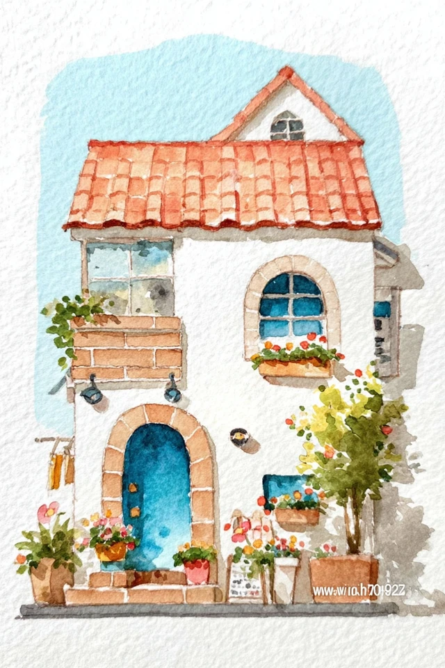 Soft Watercolor Portrait - Image 6