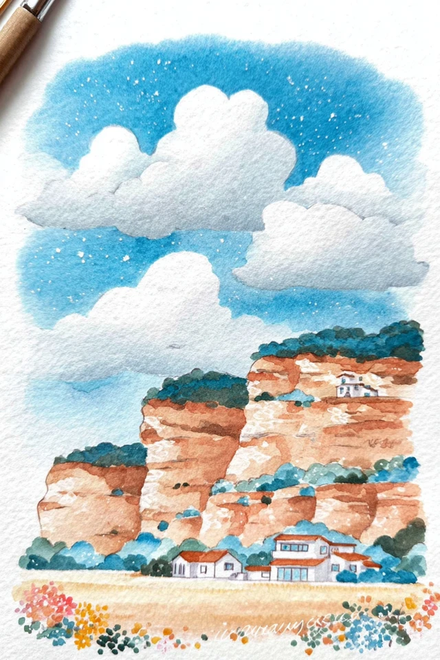 Soft Watercolor Portrait - Image 2