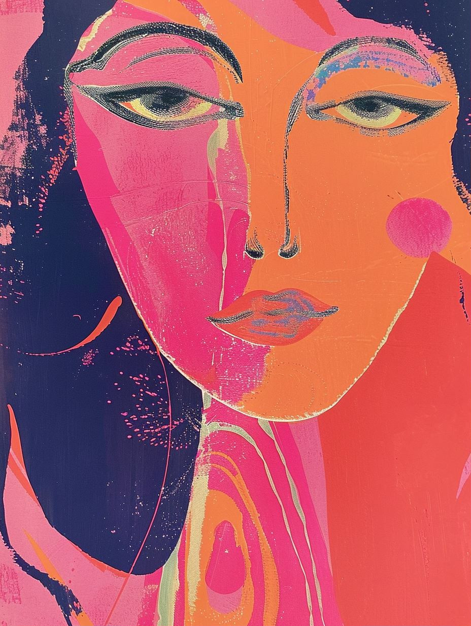 Vibrant Visions of Feminine Grace - Image 1