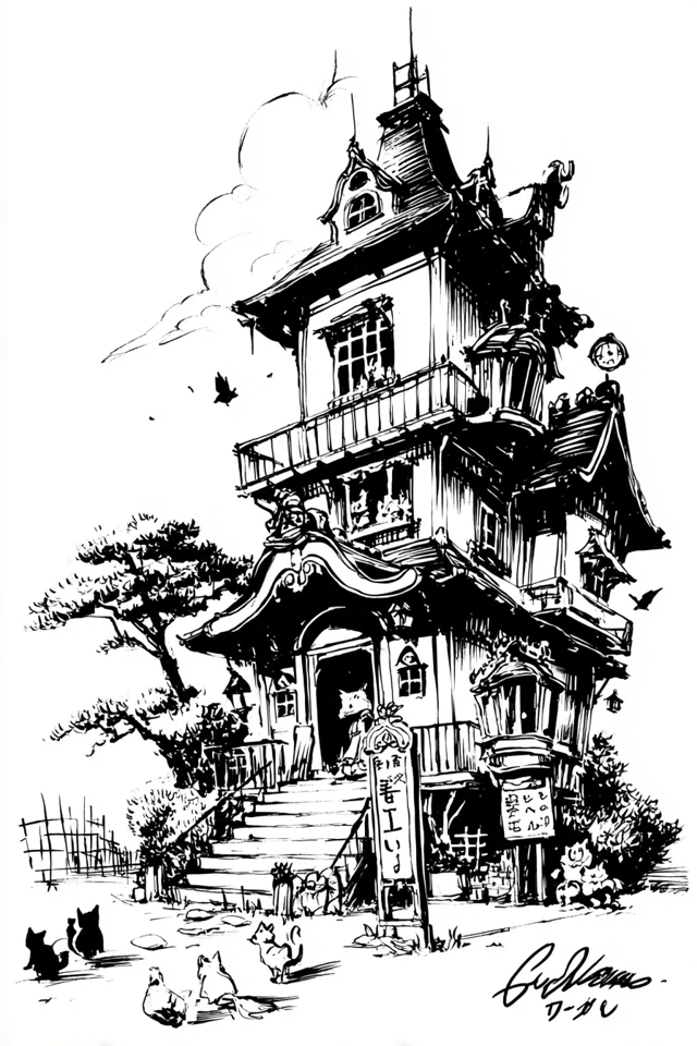 Ink Dreams: A Manga Art Collection - Image 6