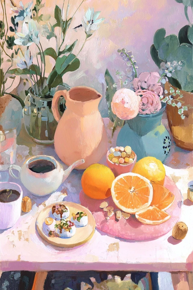 Pastel Dreams and Floral Whispers - Image 3