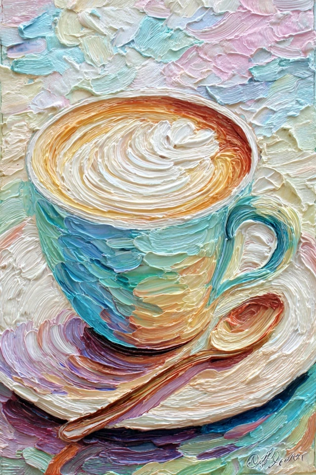 Impasto Prism Portrait - Image 4
