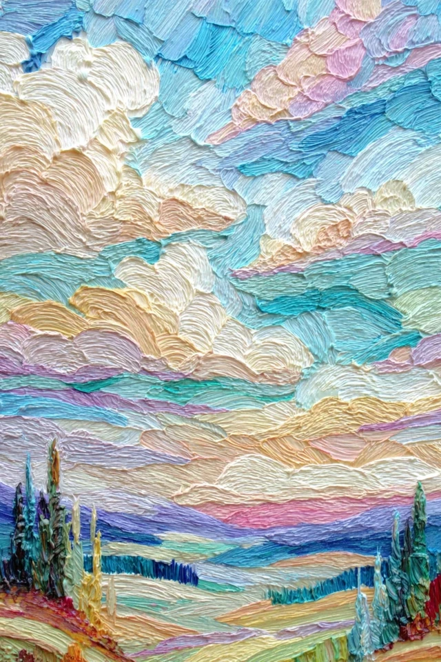 Impasto Prism Portrait - Image 2