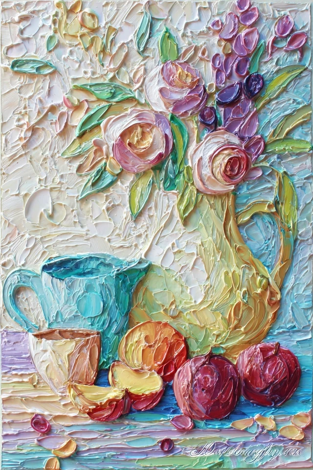 Impasto Prism Portrait - Image 3