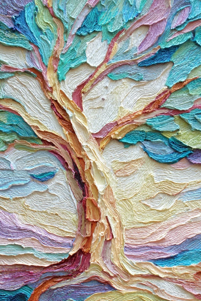 Impasto Prism Portrait - Image 5