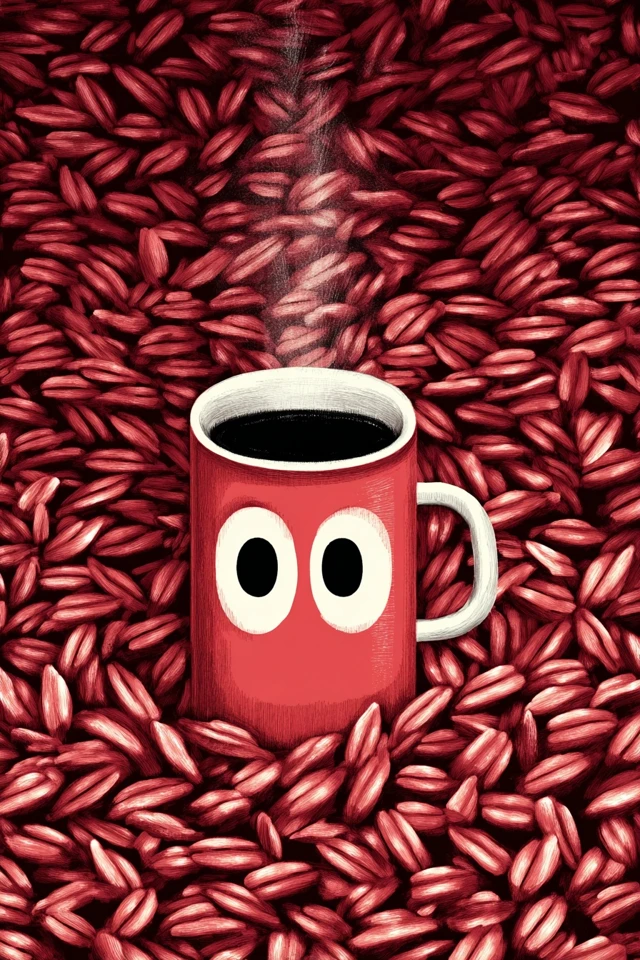 Crimson Surrealist Vision - Image 4