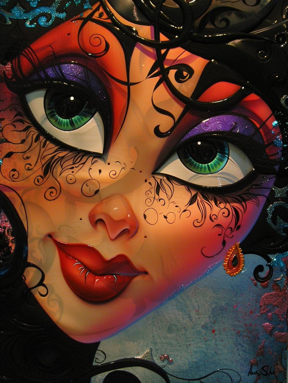 Enchanting Visions of Stylized Feminine Beauty - Image 3