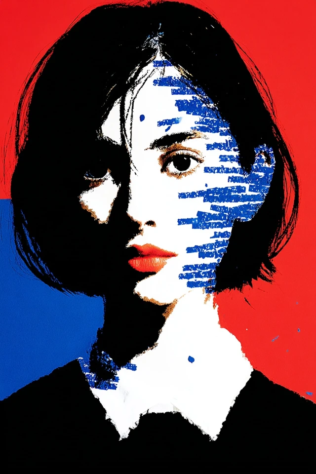 Modern Pop Art Quad Collage - Image 1
