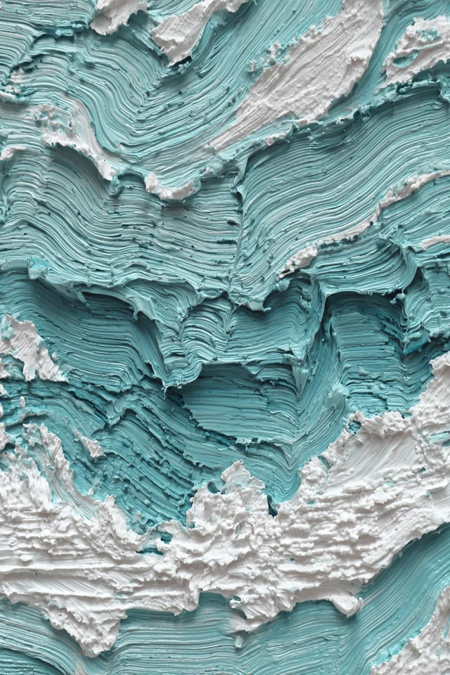 Azure Impasto Visage - Image 2