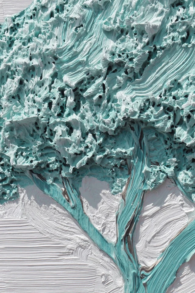Azure Impasto Visage - Image 5