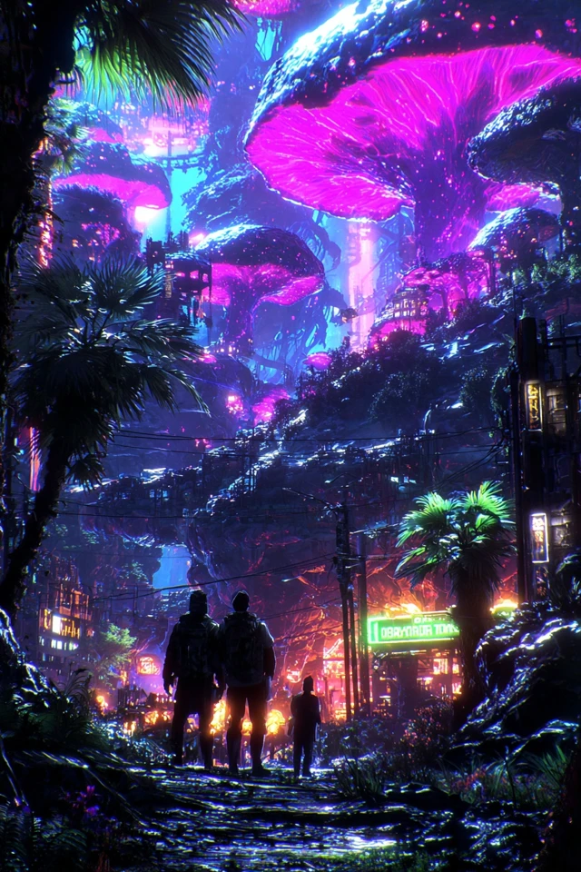 Neon Dreams: A Cyberpunk Odyssey - Image 2