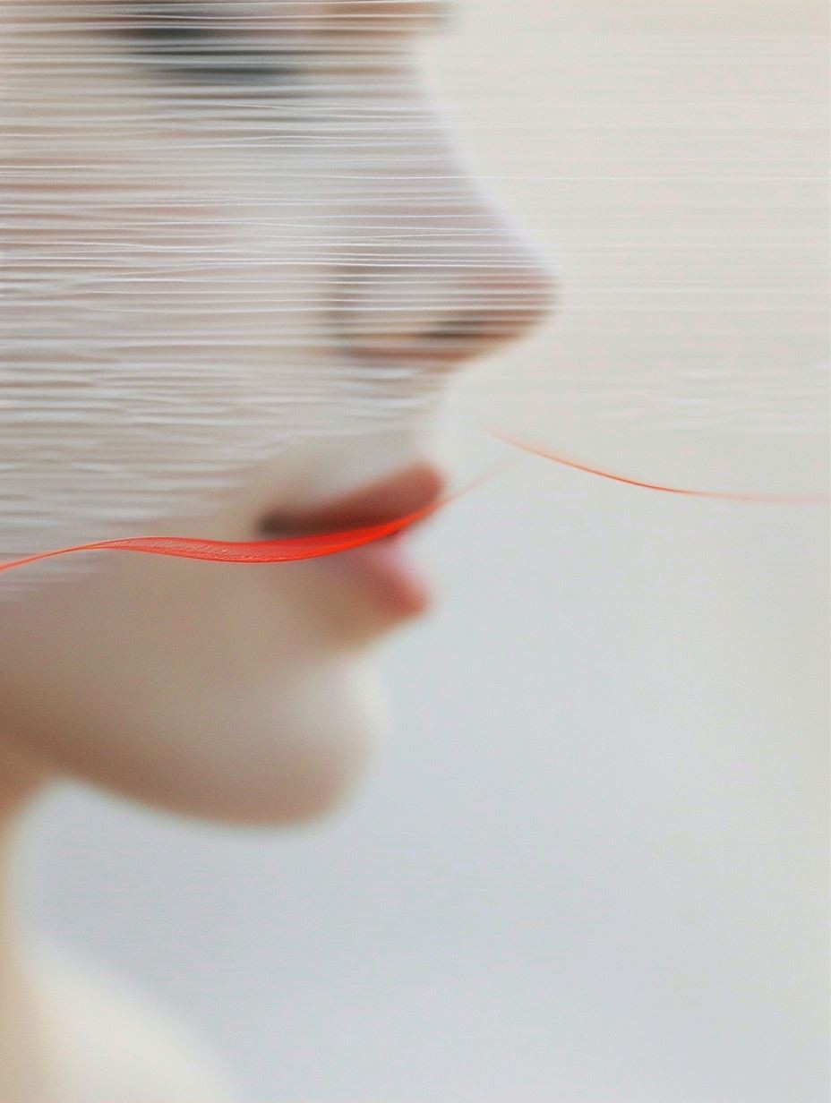 Ethereal Glitch Portrait Studies - Image 1