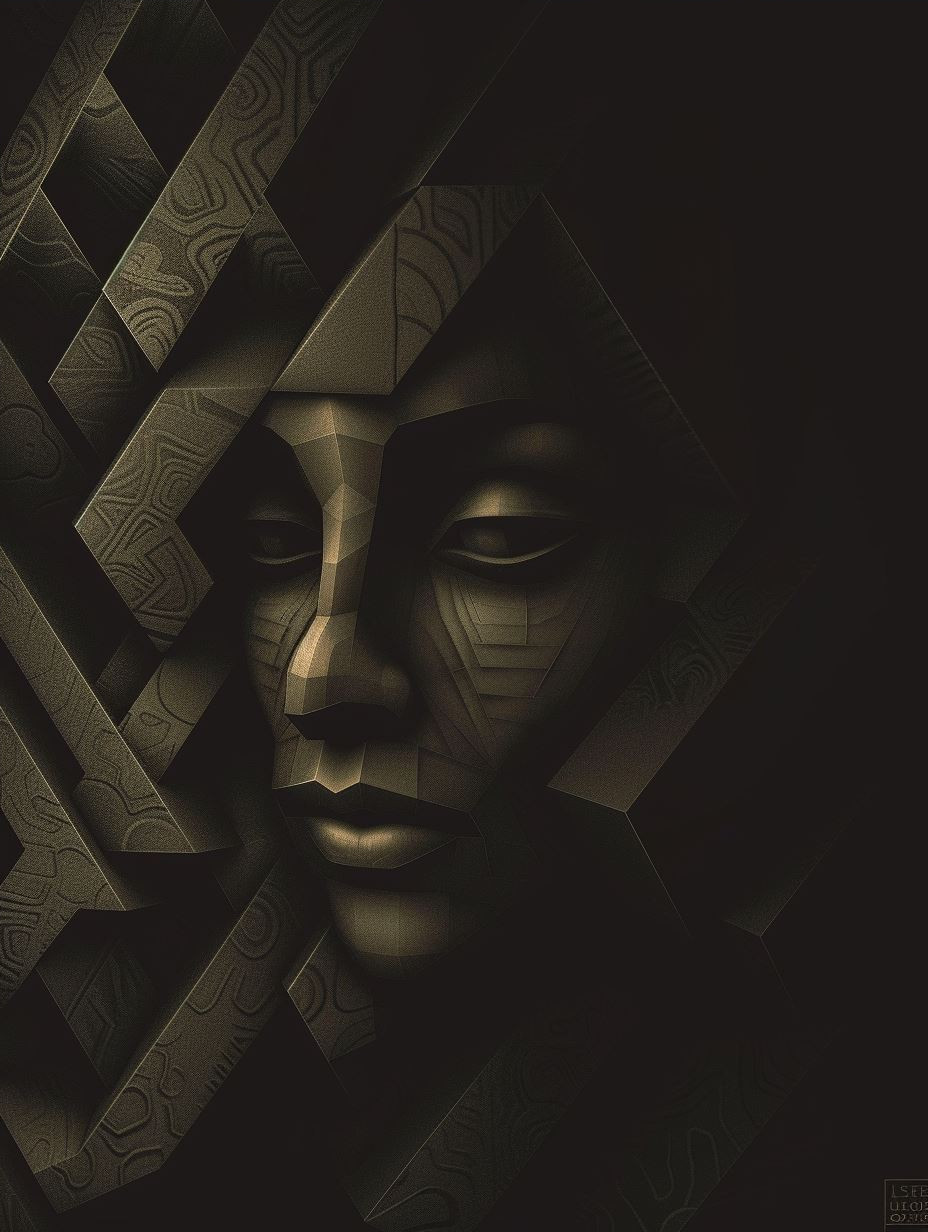 Fragmented Soul in Golden Geometry - Image 4