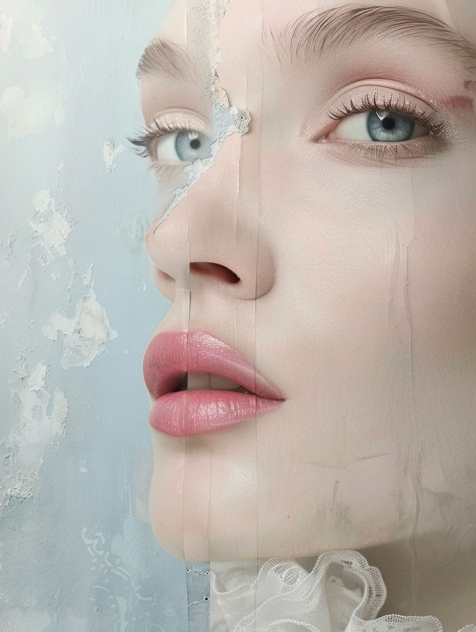 Ethereal Frost and Porcelain Beauty - Image 4