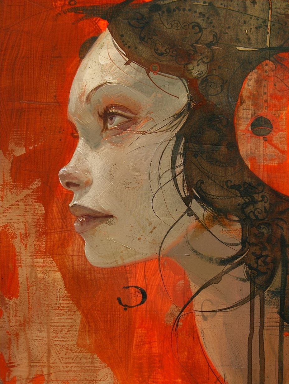 Crimson Echoes of a Surreal Soul - Image 4