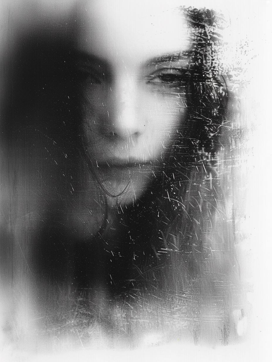 Ghostly Echoes in Monochrome - Image 2