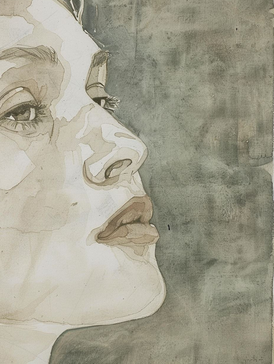 Ethereal Watercolor Fragmented Portraits - Image 4