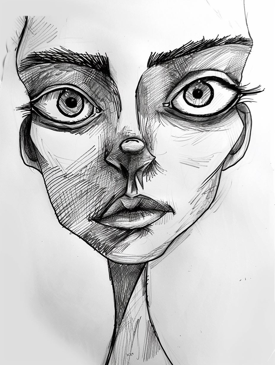 Emotional Graphite Portrait Studies - Image 3
