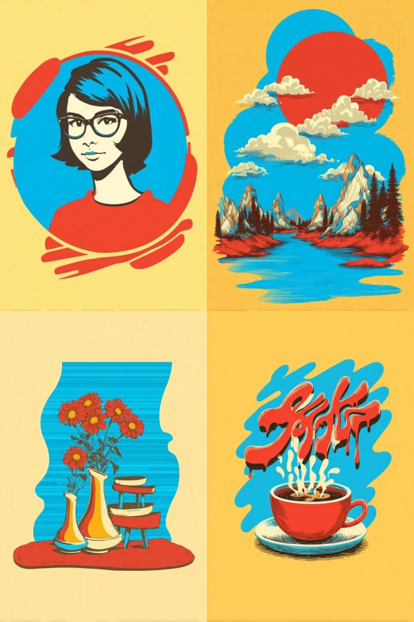 Vibrant Pop Portrait