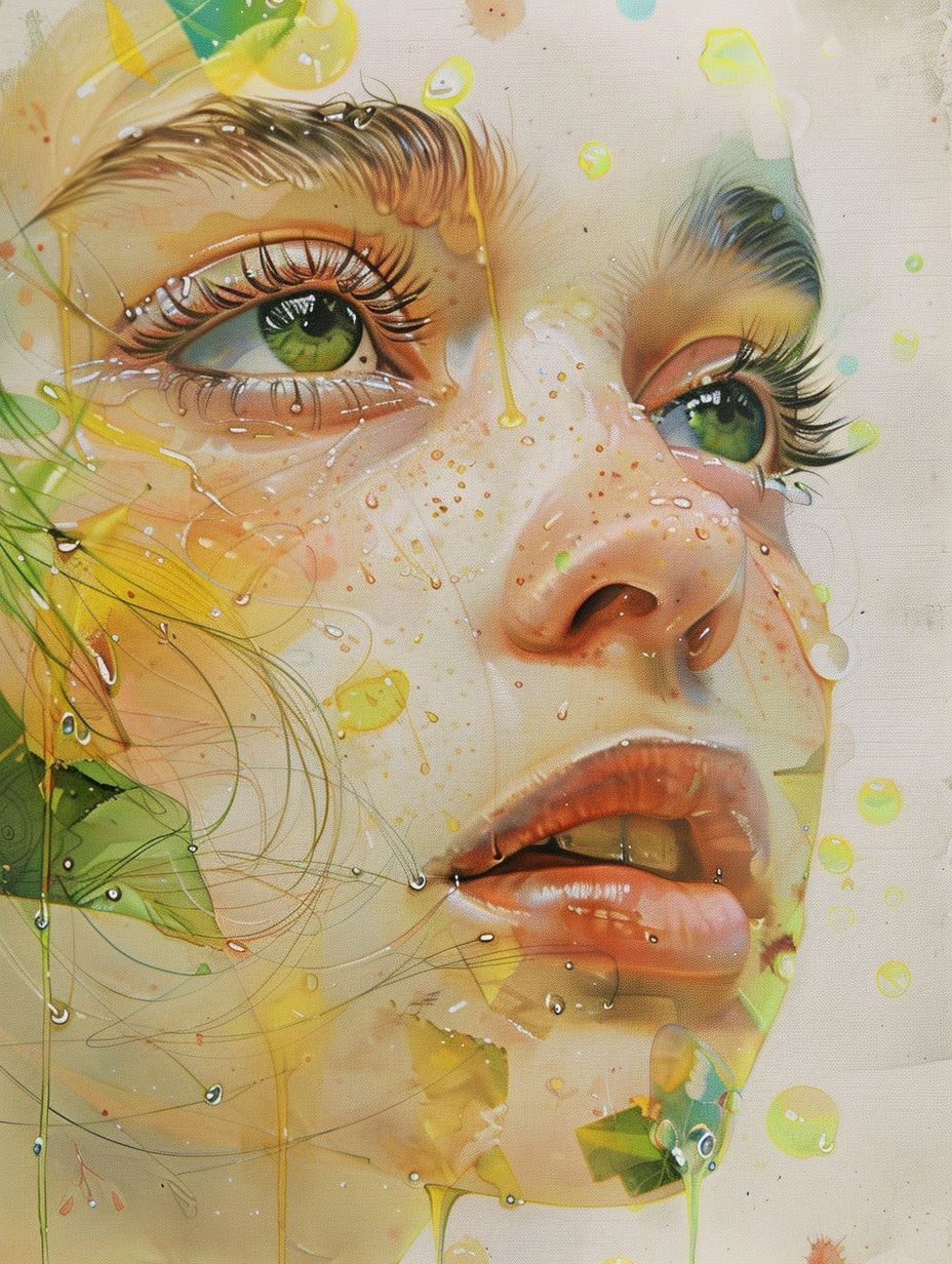 Ethereal Echoes in Watercolor - Image 2