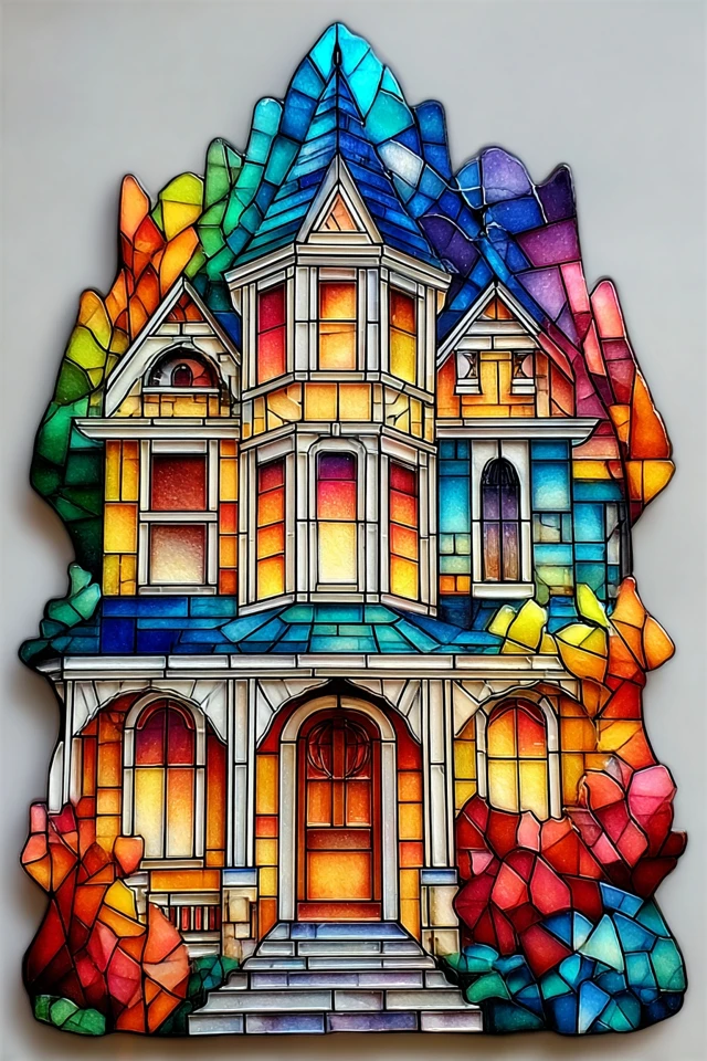 Vibrant Stained Glass Art Collection - Image 6