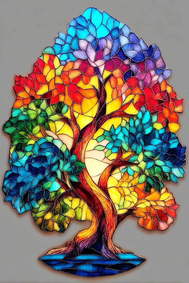 Vibrant Stained Glass Art Collection - Image 5