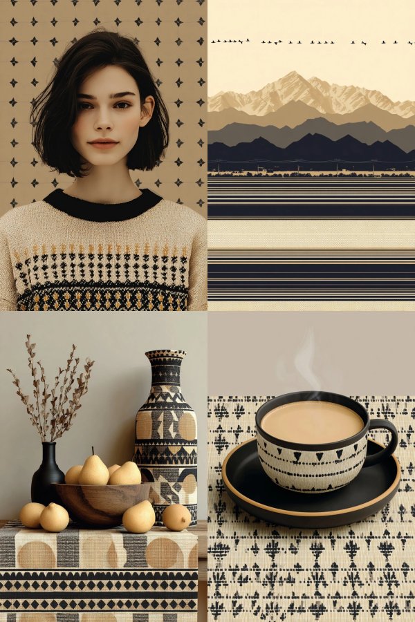 Earth Tones and Tribal Patterns