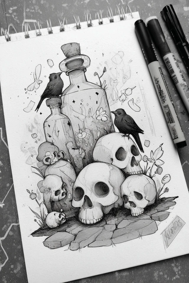 Gothic Ink Dream - Image 3