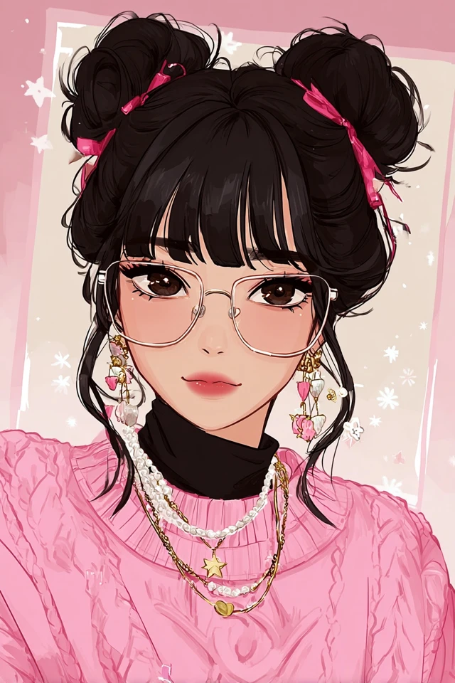 Pastel Anime Chic - Image 1