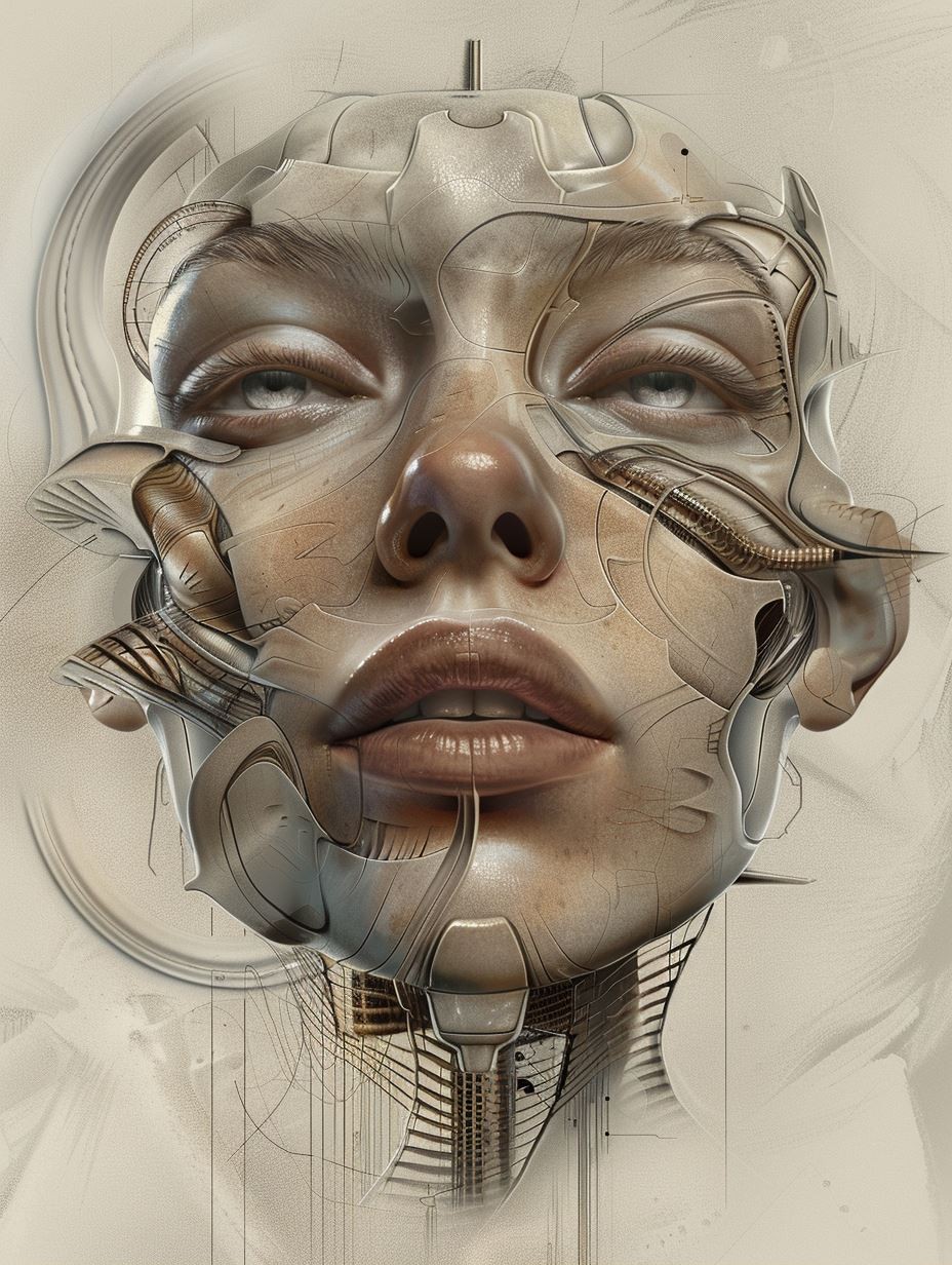 Cybernetic Soul Blueprint Study - Image 2