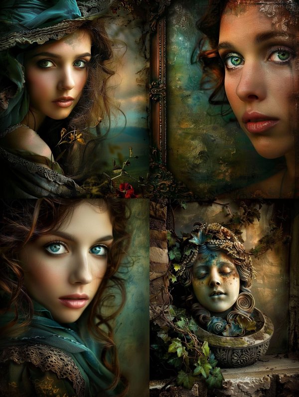 Mystic Forest Nomad Portrait