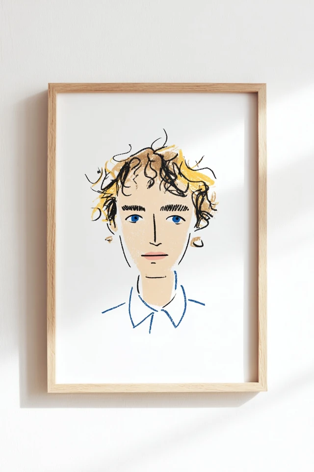 Whimsical Ink and Watercolor Art Prints - Image 1
