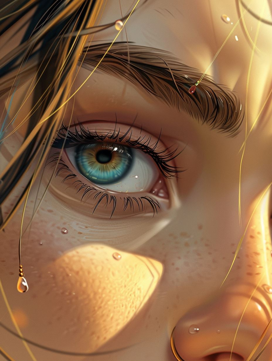 Golden Hour Gaze - Image 1