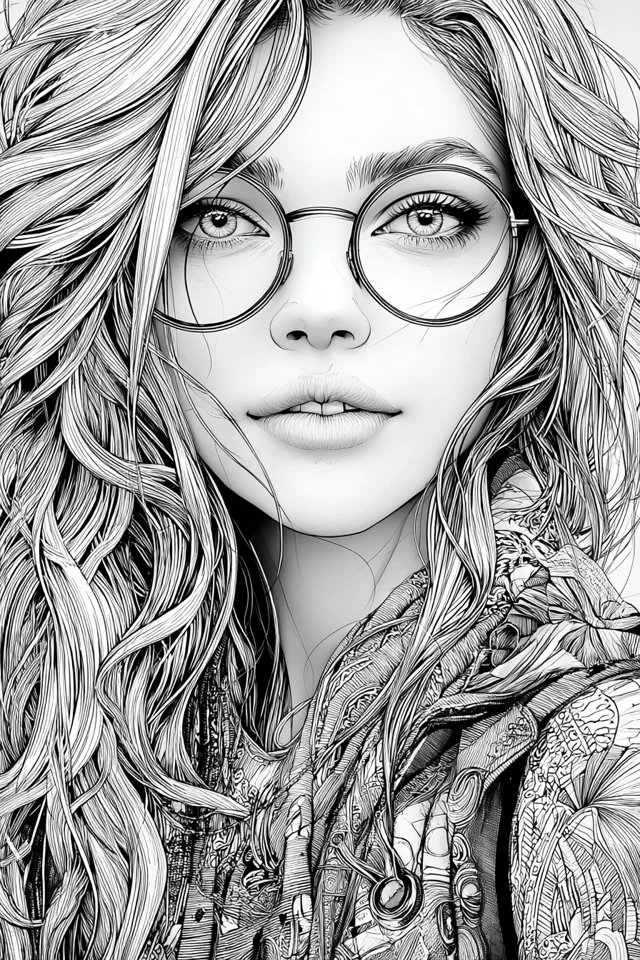 Intricate Ink Muse - Image 1