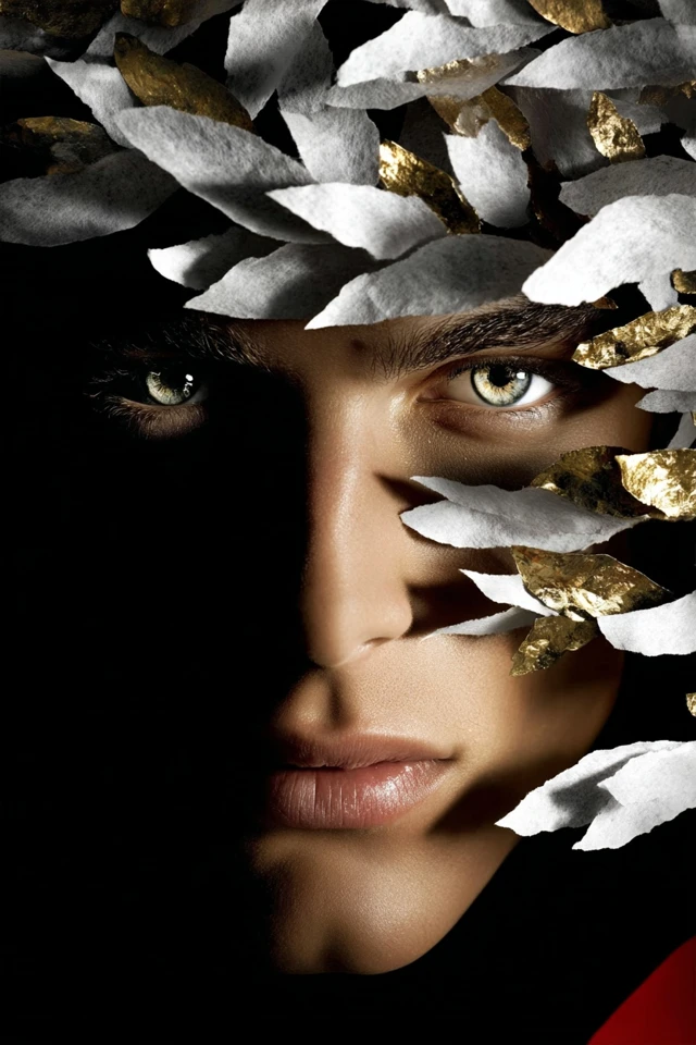 Gilded Petal Veil - Image 1