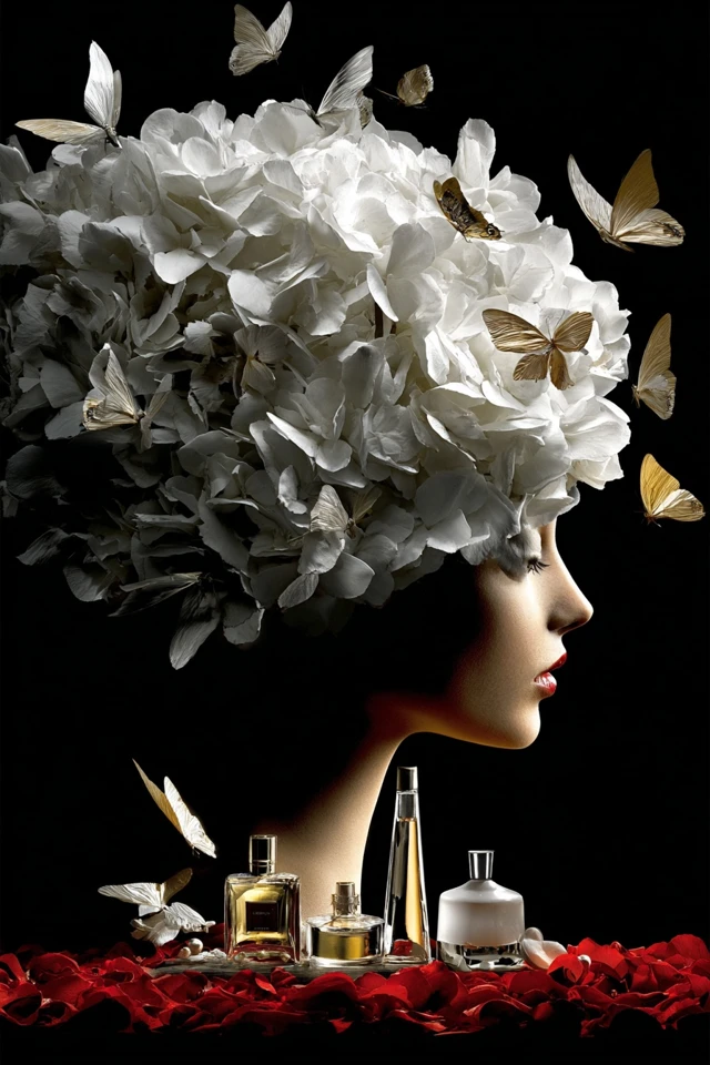 Gilded Petal Veil - Image 3