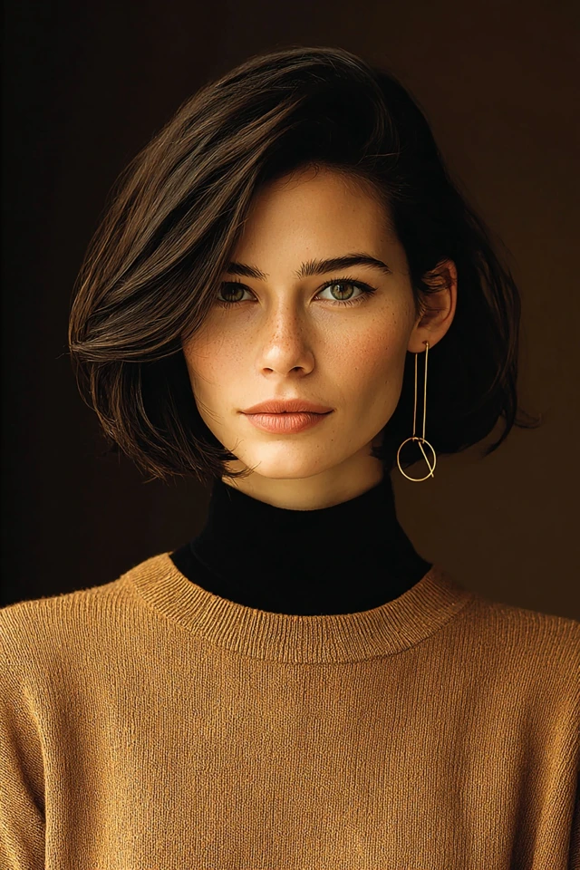 Autumnal Elegance Portrait