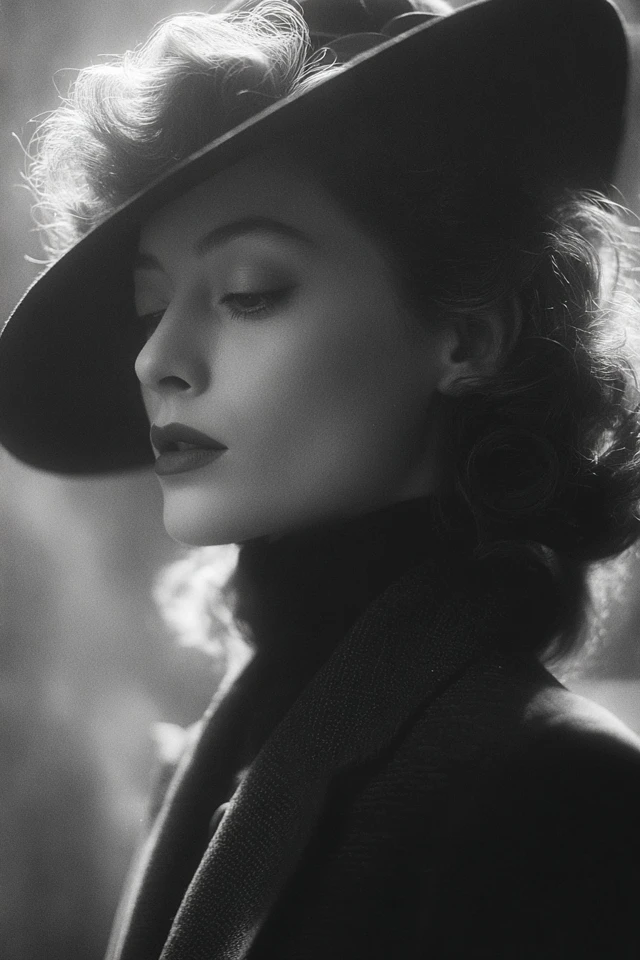 Noir Elegance: A Monochrome Study - Image 1
