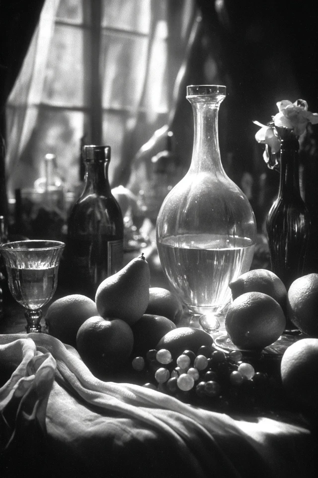 Noir Elegance: A Monochrome Study - Image 3