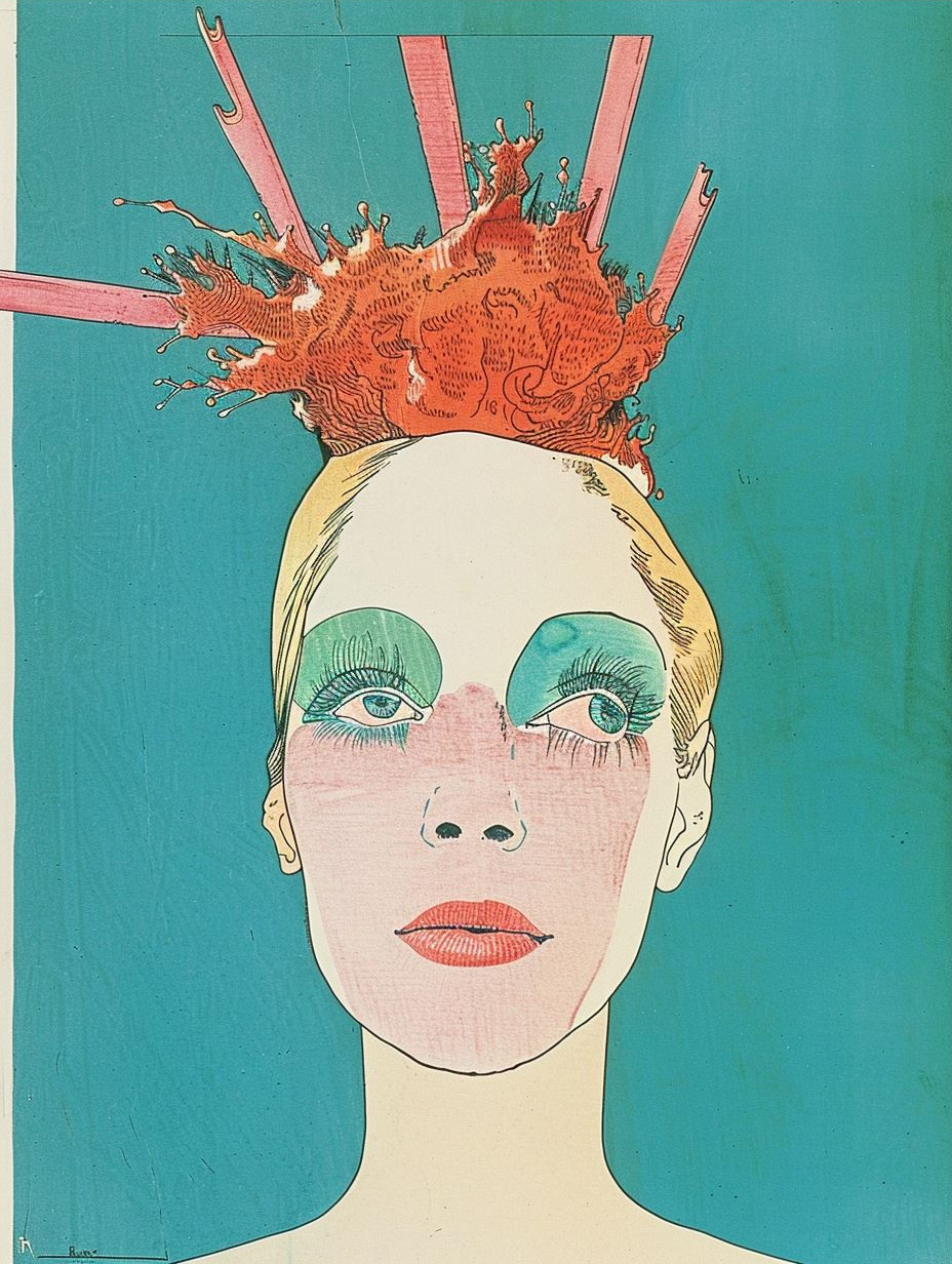 Abstract Pop Art Portraiture - Image 3