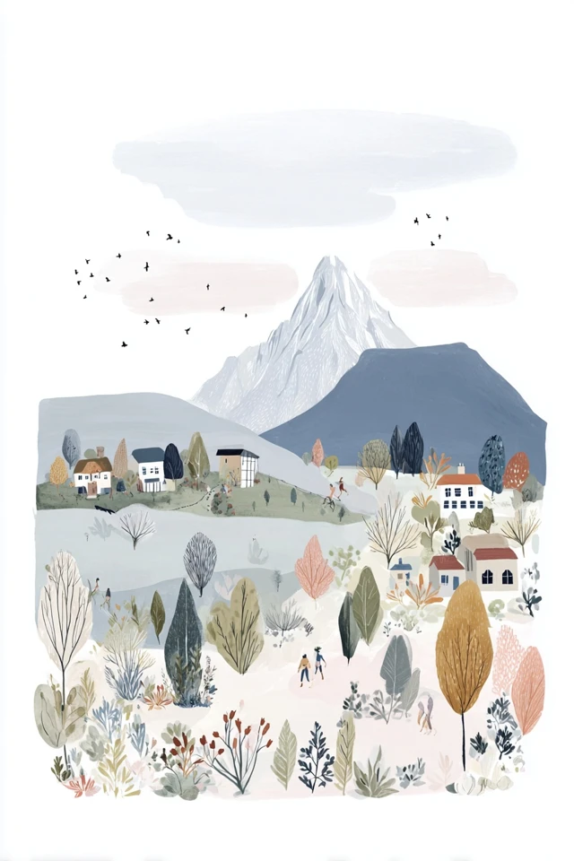 Whimsical Nature and Serenity Art Set - Image 2
