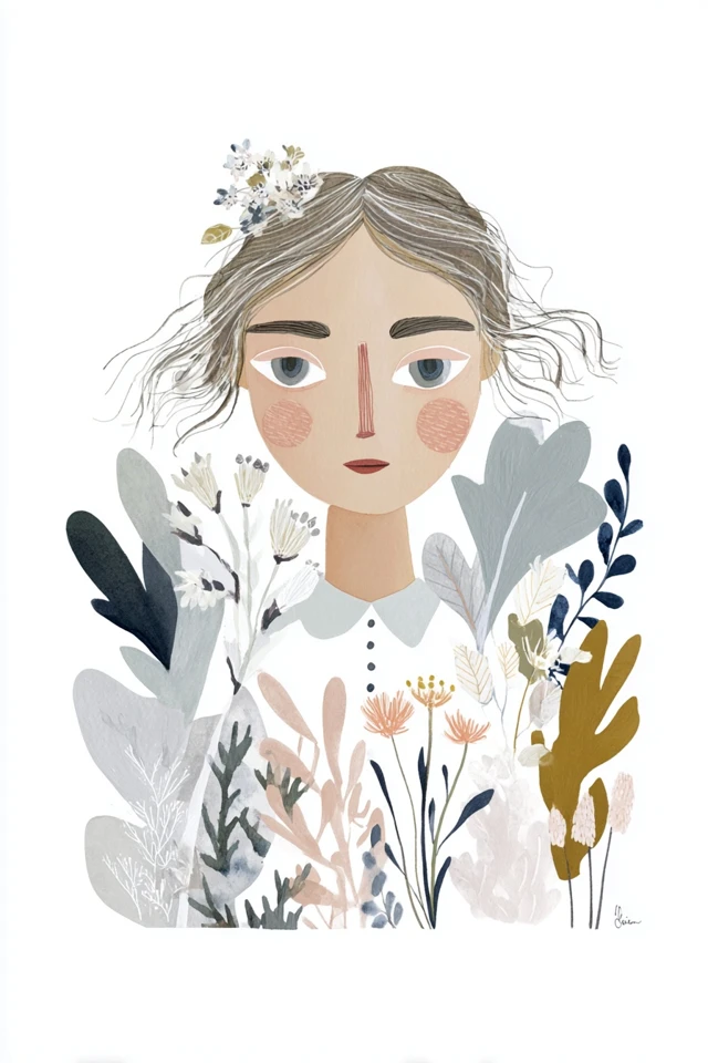 Whimsical Nature and Serenity Art Set - Image 1