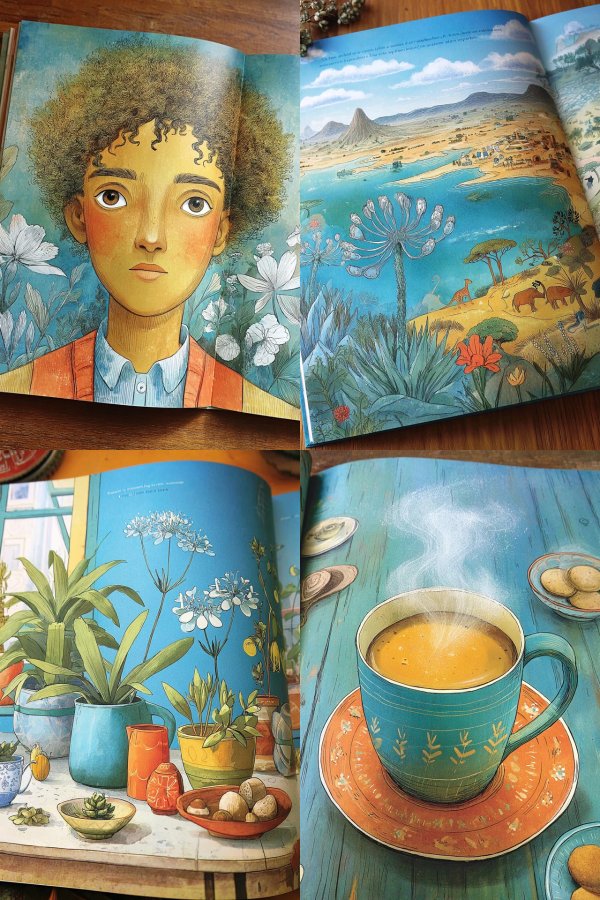 Whimsical Journeys in Illustrated Pages