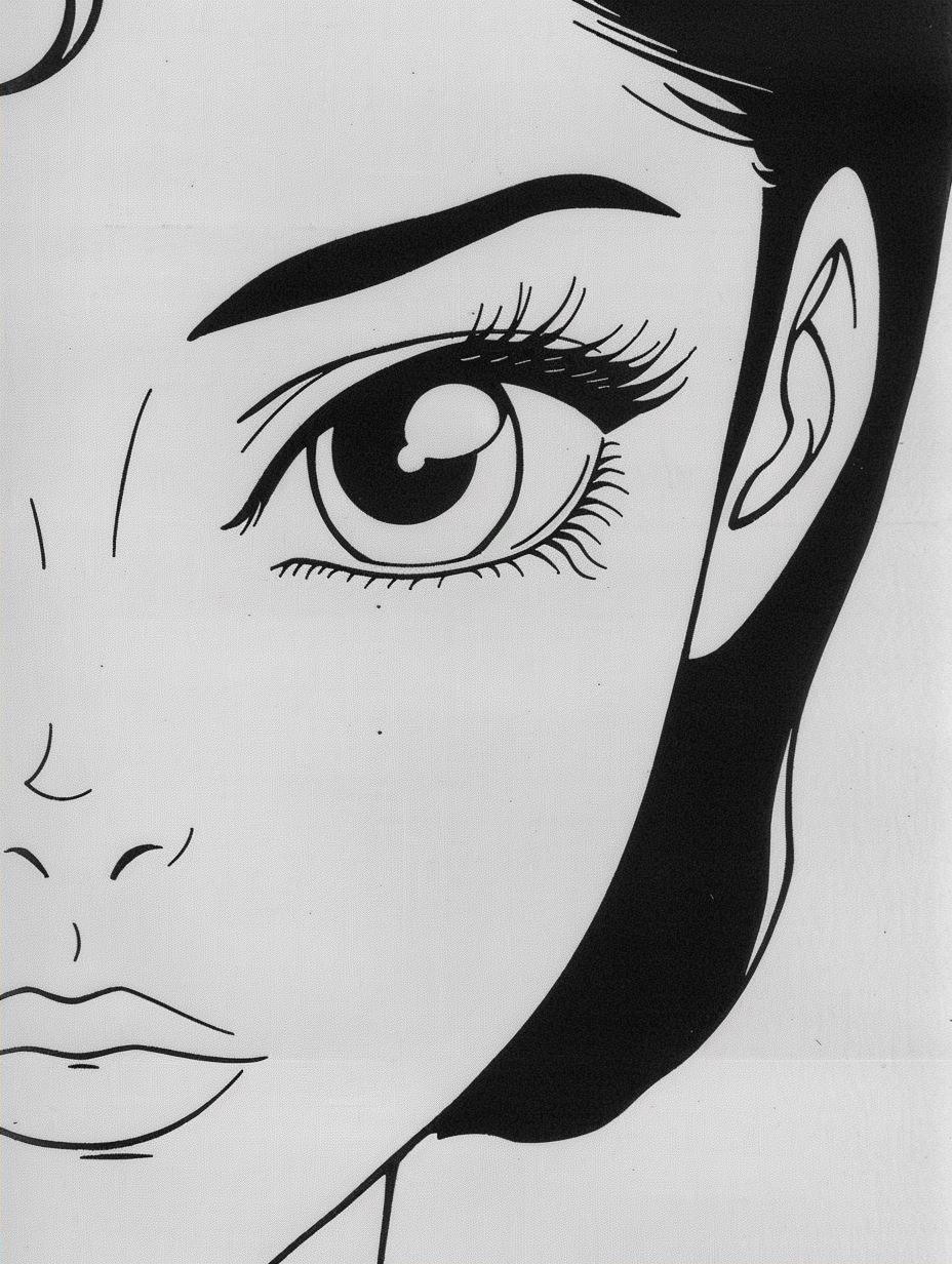 Vintage Anime Elegance - Image 2