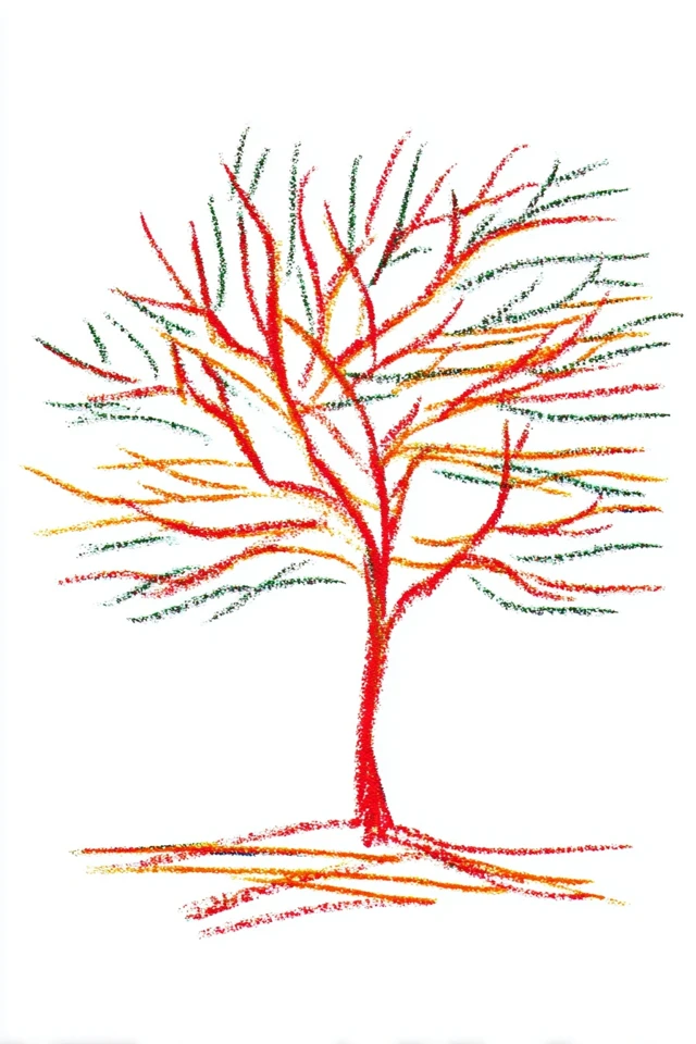 Vibrant Scribble Portrait - Image 5