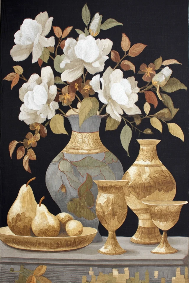 Golden Laurel Elegance - Image 3
