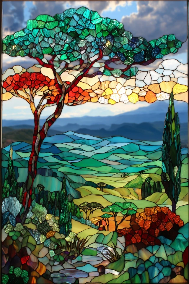 Prismatic Glass Portrait - Image 2