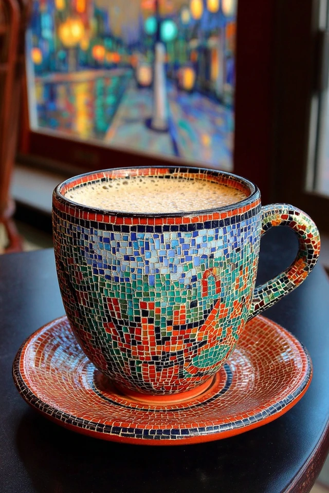 Impressionist Mosaic Portrait - Image 4