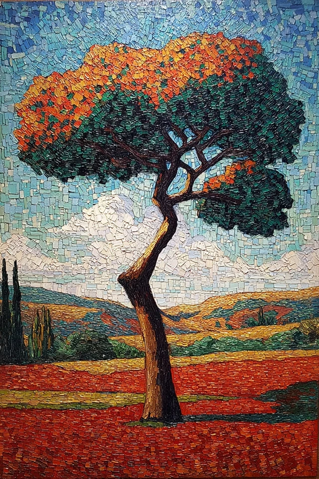 Impressionist Mosaic Portrait - Image 5